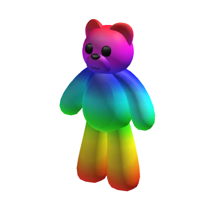 Giant Rainbow Teddy Bear Suit