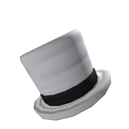 White Deluxe Top Hat