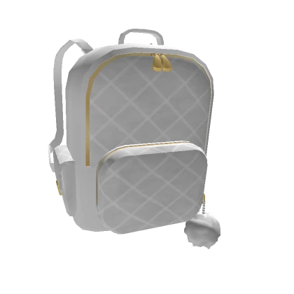 White Luxury Backpack