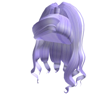 Ponytail Hair Purple