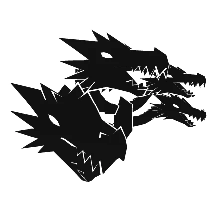 White Dragon Heads