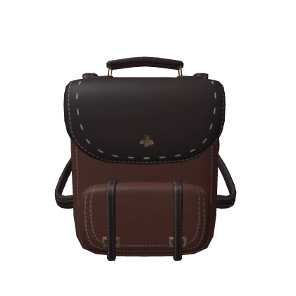 Brown Academia Backpack (1.0 Blocky)