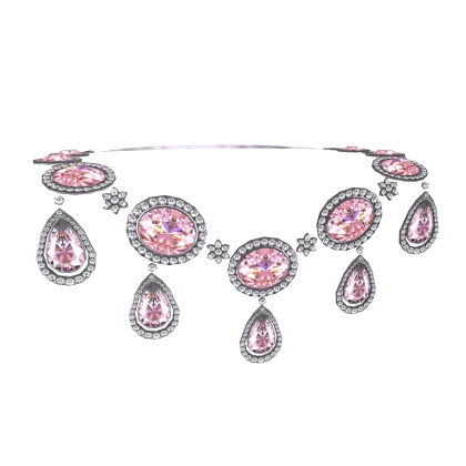 Elegant Diamond Necklace 1.0