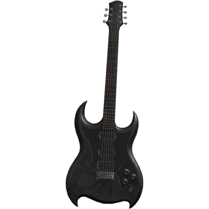 [STANDING] Grey Electric Guitar