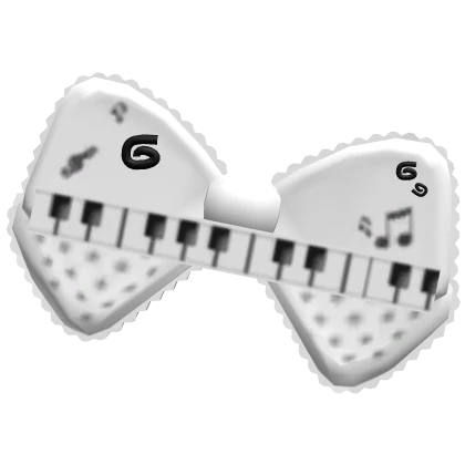 ♪﹕piano black musical notes bow