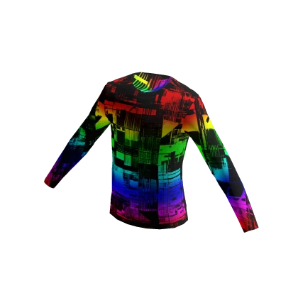 🌈 Rainbow GLITCHED T-shirt