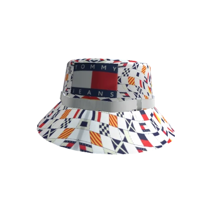 Tommy Archive Flag Bucket Hat