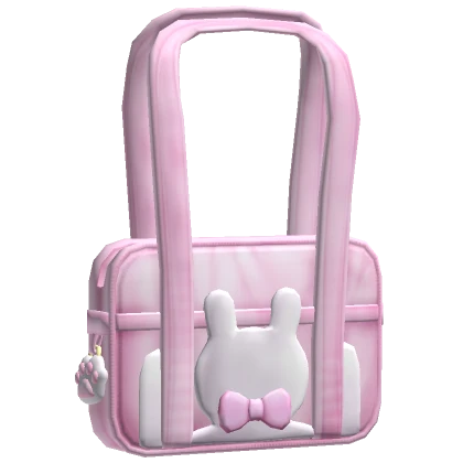 ♡ pink kawaii bunny school bag