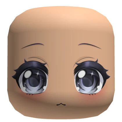 Cute Blue Eyes Face Mask