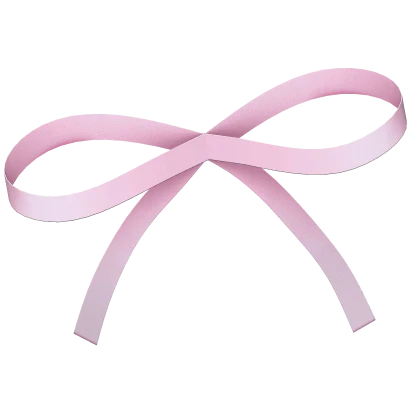  (Close) Cute Bangs Ribbon in Pink