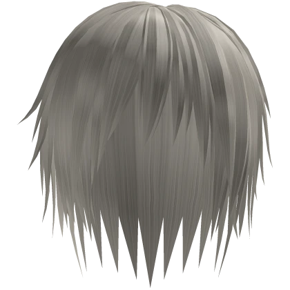 blonde long messy emo vkei hair