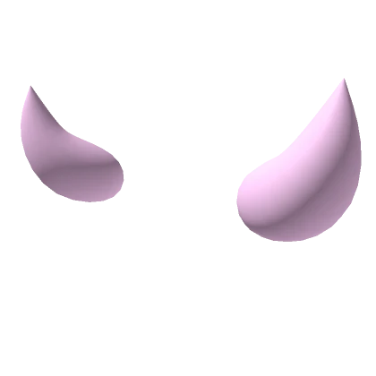 Pink Oni Demon Horns