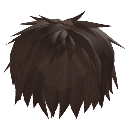 Brown Cute Spiky Boy Hair Emo