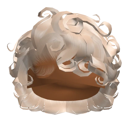 ☆ | Platinum Curly Bixie Cut