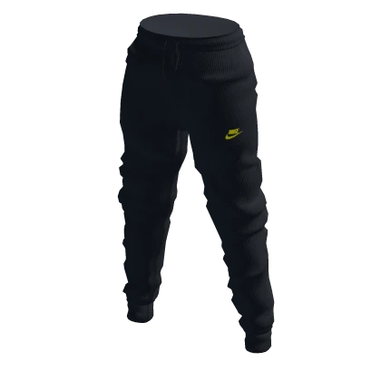 Tech Black With Yellow Bottoms 