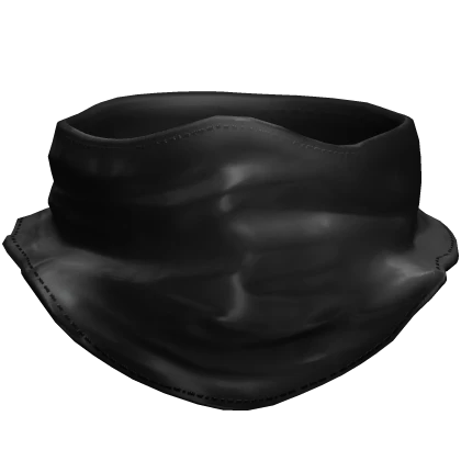 Black Neck Scarf Mask (1.0)