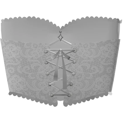 3.0 White Lace Corset