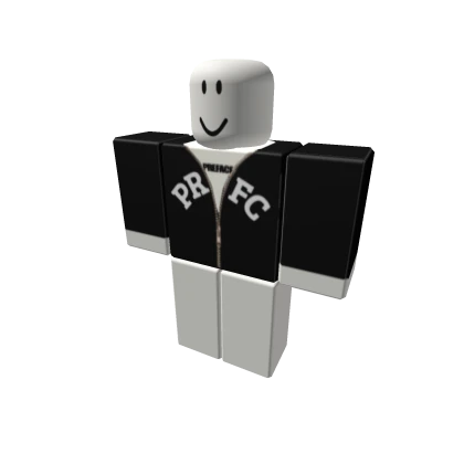 PRFC OPEN ZIP HOODIE (BLACK)