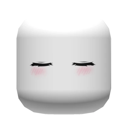 Sleepy Anime Blush Mask