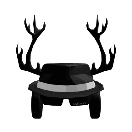 Fedora+Clockworks+Antlers Black