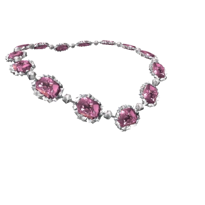 Fancy Pink Diamond Necklace (3.0)