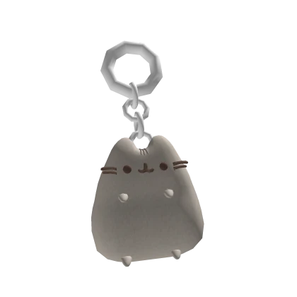 Cute Pusheen Cat Keychain 3.0
