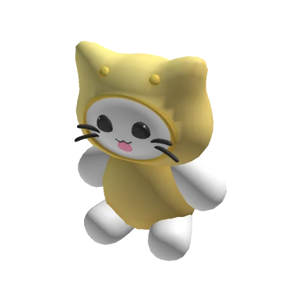 🐻 Yellow Cat Plushie