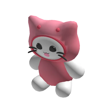 🐻 Red Cat Plushie