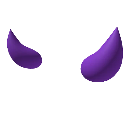 Purple Oni Demon Horns