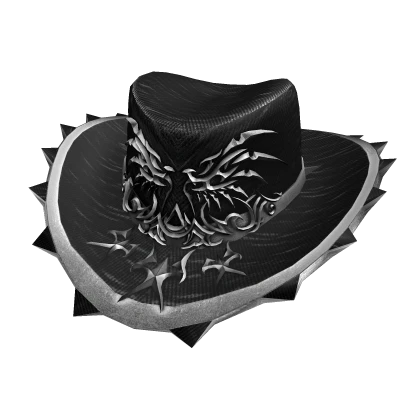 Silver Sigil Cowboy Hat