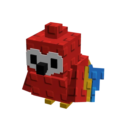 Mini Classic Scarlet Macaw Suit [Grow a Garden]