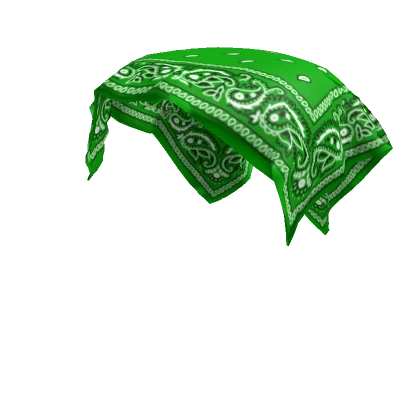 Green Bandana Y2K