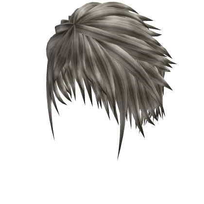 Ash Scene Spiky Slick Back Hair