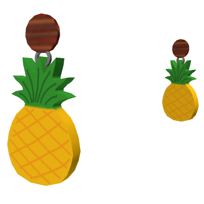 Tropical Pineapple Earring