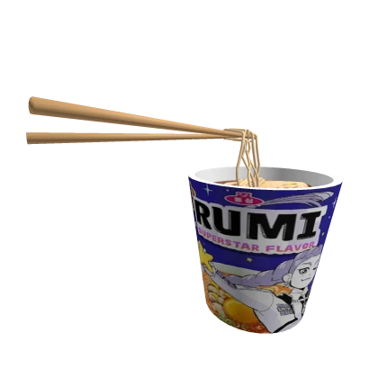 Kpop Demon Hunters Rumi Ramyeon Ramen Noodles Cup