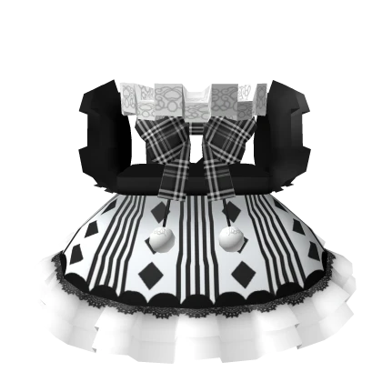 🎈3.0 Extravagant Dark Circus Clown Dress