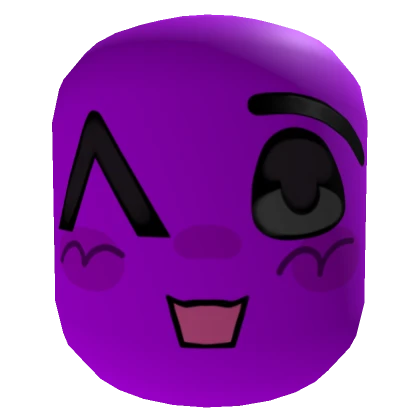 Catalog Avatar Creator: Mascot Winking Chibi Face