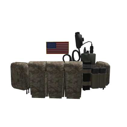 AOR1 Pouches w/ US Patch