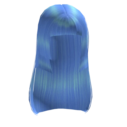 Skyblue Full Hime Cut