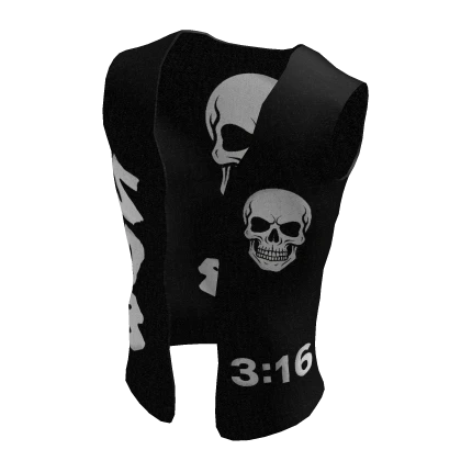 Cold Skull Stone 3:16 Vest (Wrestling)
