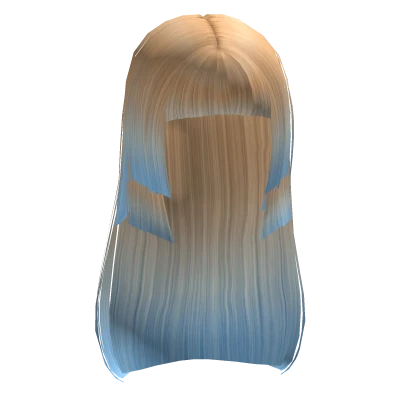 Ombré Full Hime Cut