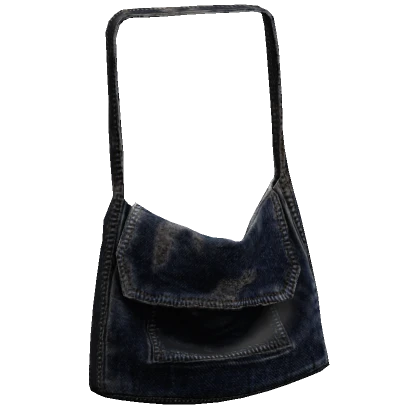 Denim Tote Bag Navy