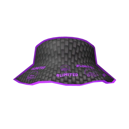 Purple Cartoony Outlines #LIMITED Bucket Hat