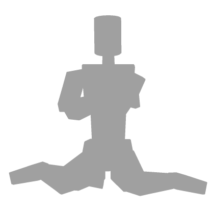 ♡ cute shy doll knee sitting idle pose 