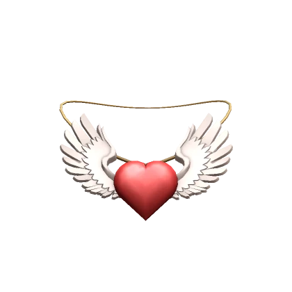 Red Winged Heart Necklace (3.0) 