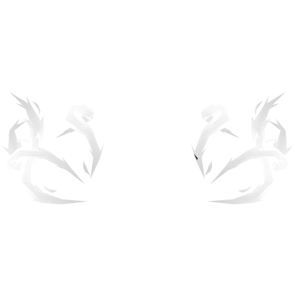 White Fire Strokes Aura Top