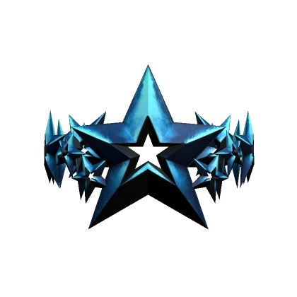 Teal Astral Star Crown