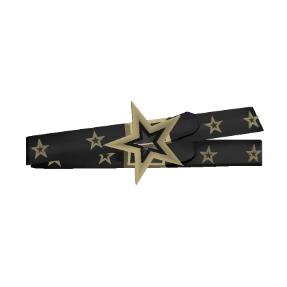 3.0 Y2k Gold Punk Grunge Emo Star Belt