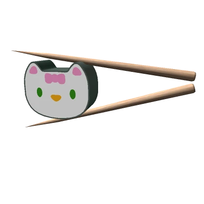 Kitty Sushi w/ Chopsticks