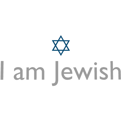 [✡️] I am Jewish - Heritage Celebration Sign